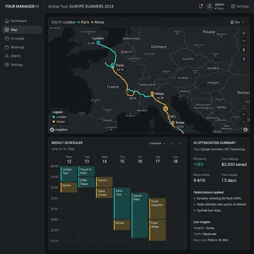 AI Tour Manager